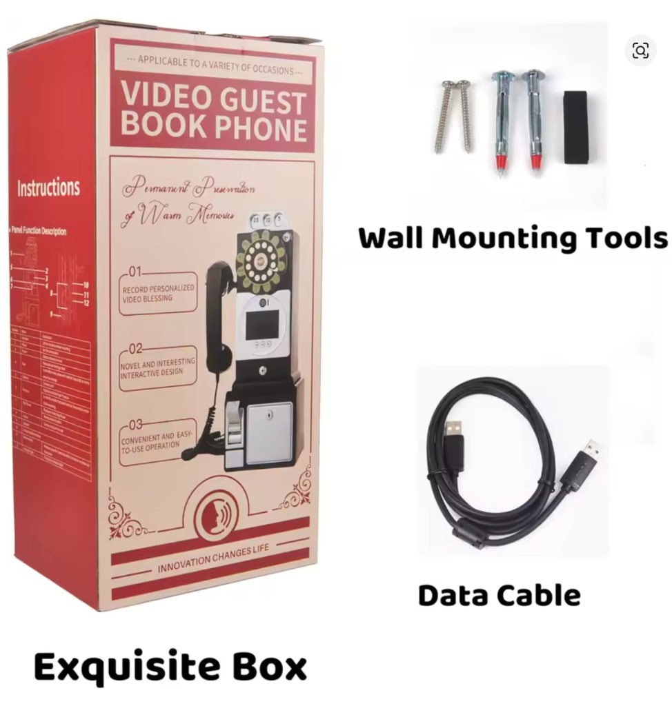 Video Guestbook Package - What's in the box